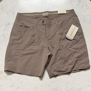 Royal Robbins Tan Athletic Shorts